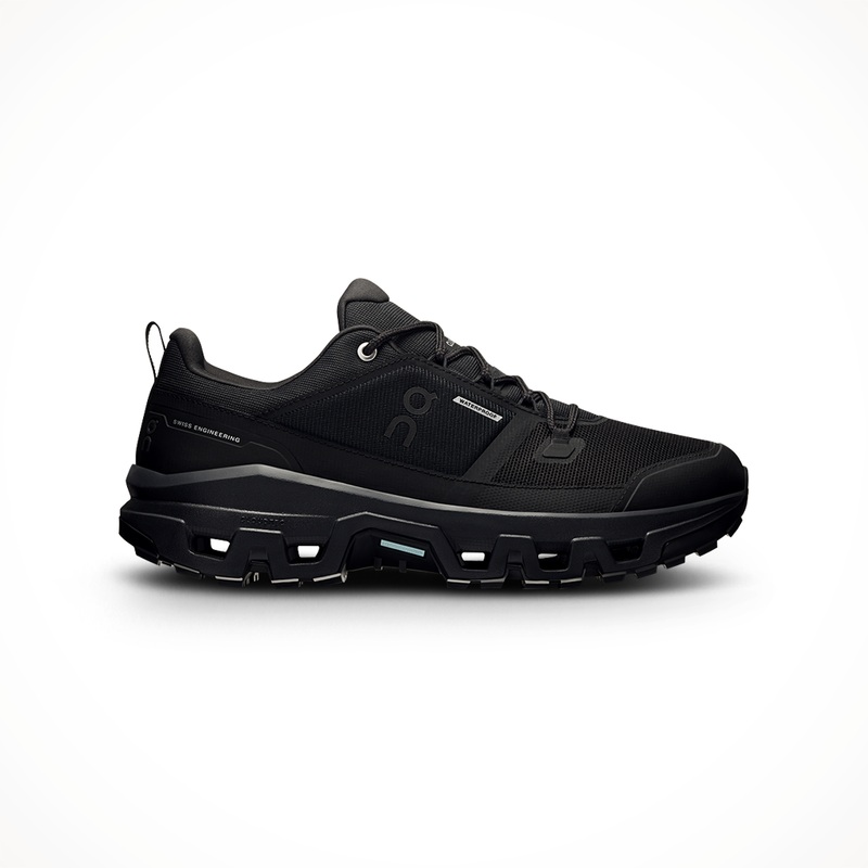Cloudrock Low WP  Men’s|Black/Black|Hunter/Black|7|7.5|8|8.5|9|9.5|10|10.5|11|11.5|12|12.5|13|14