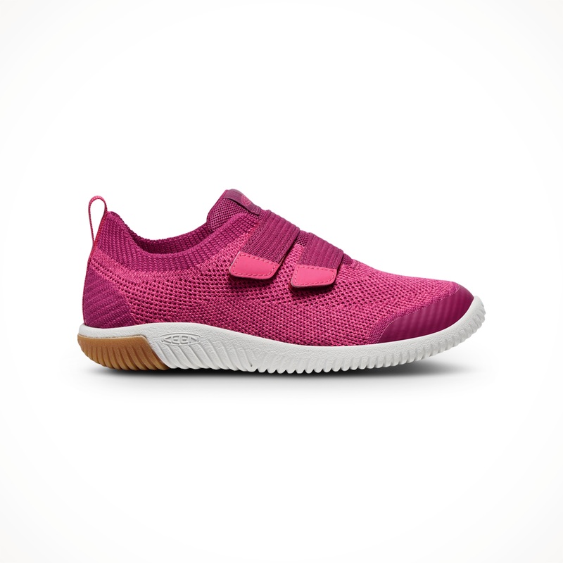 Knx Knit Double Strap  Kids’|Beaujolais/Raspberry|Black/Evening Primrose|8|9|10|11|12|13|1|2|3|4|5|6|7