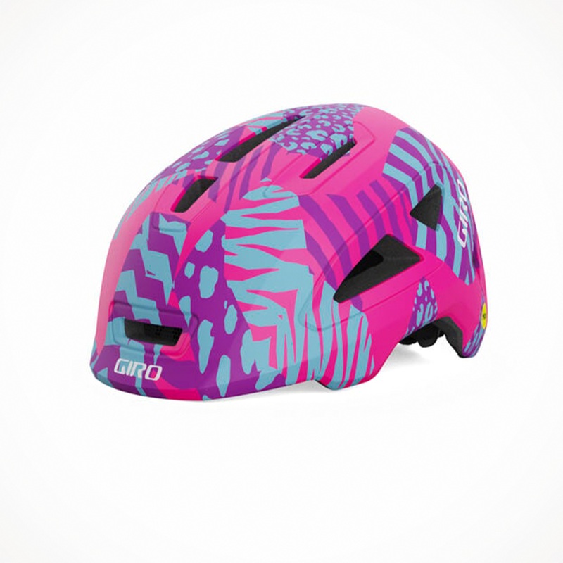 Scamp II MIPS  Kids’|Matte Pink Animal|Matte Black/Red|Matte Orange Towers|Matte Midnight/Bright Green|S