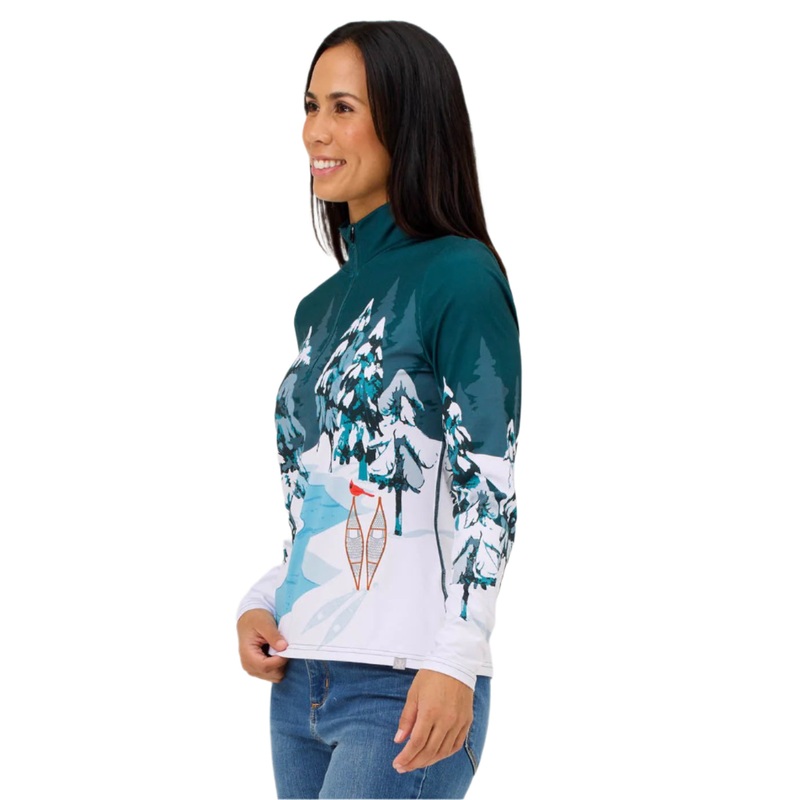 Women’s Whiteout Top|Dark Moss|XS|S|M|L
