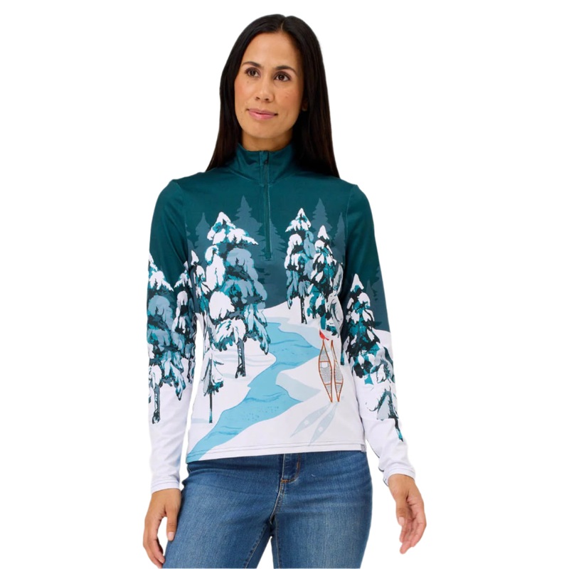 Women’s Whiteout Top|Dark Moss|XS|S|M|L