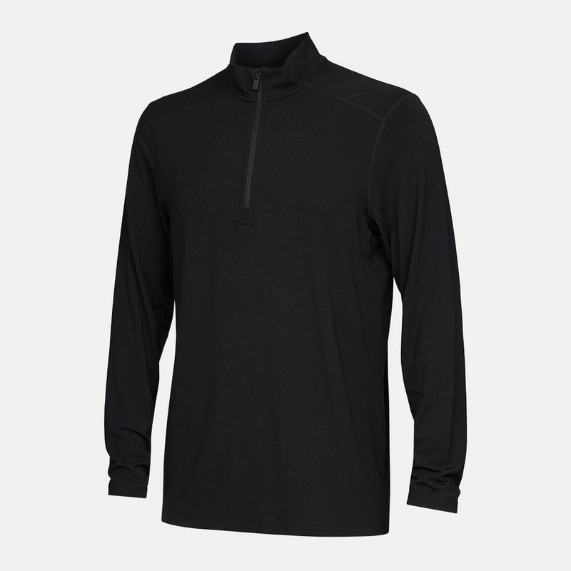 Men’s Midweight 1/4 Zip|Black|S|M|L|XL