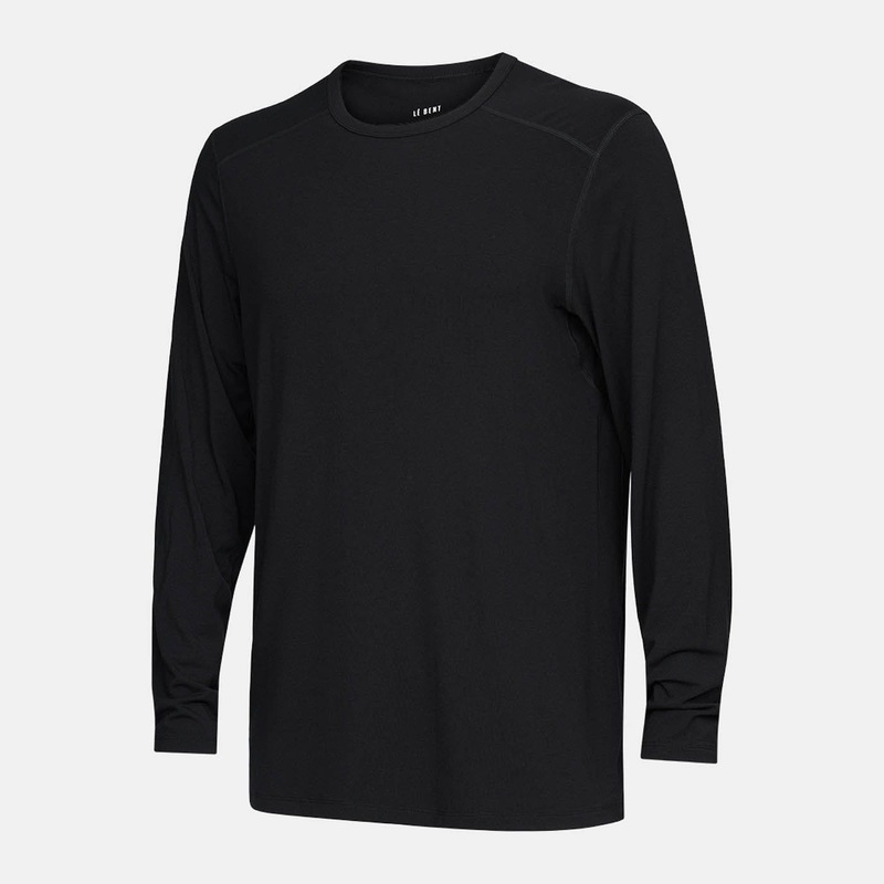 Men’s Midweight Crew|Black|Ombre Snow Gum|S|M|L|XL