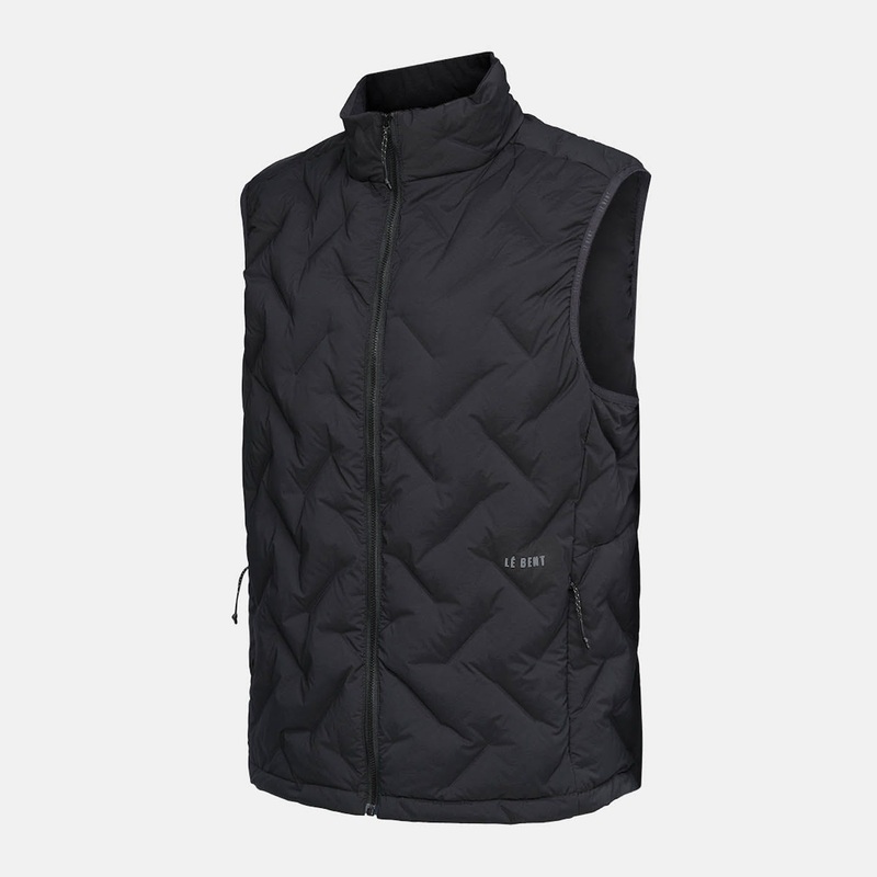 Men’s Pramecou Down Vest|Black|S|M|L|XL