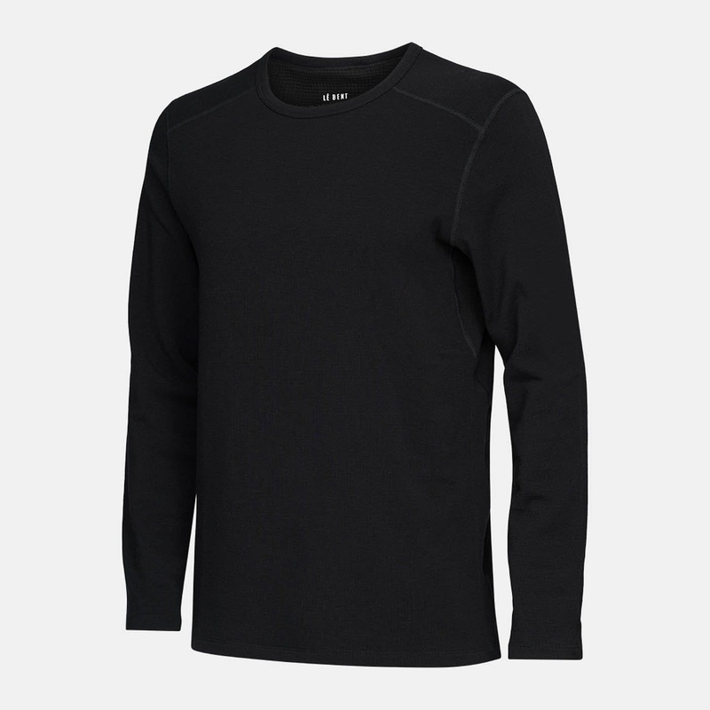 Mens Heavyweight Antarctic Grid Fleece Crew
