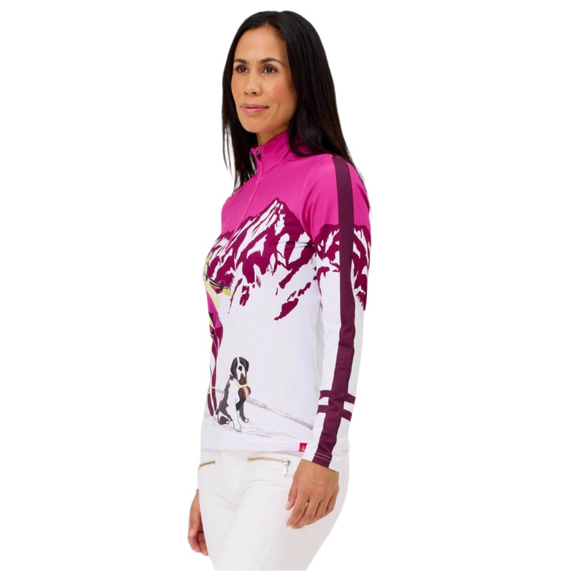 Women’s Bernie Top|Magenta|S|M|L