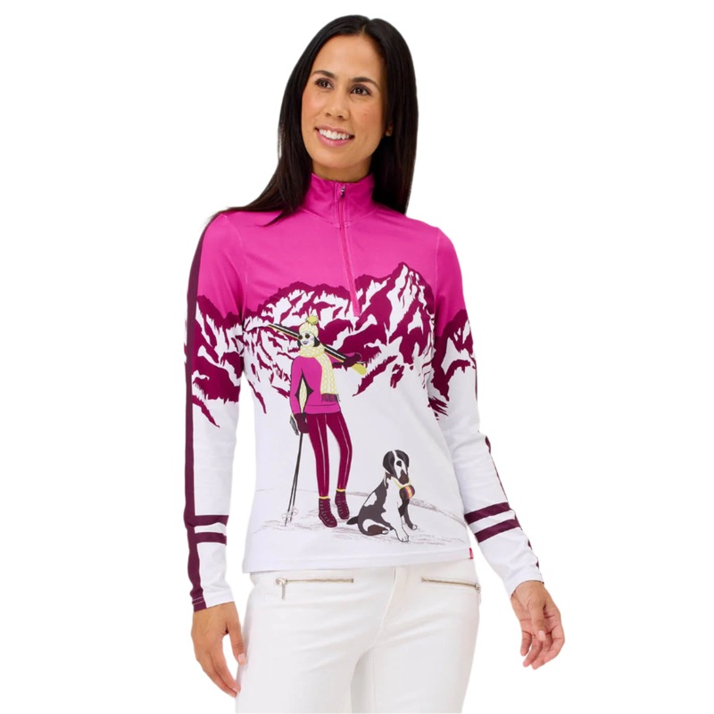 Women’s Bernie Top|Magenta|S|M|L