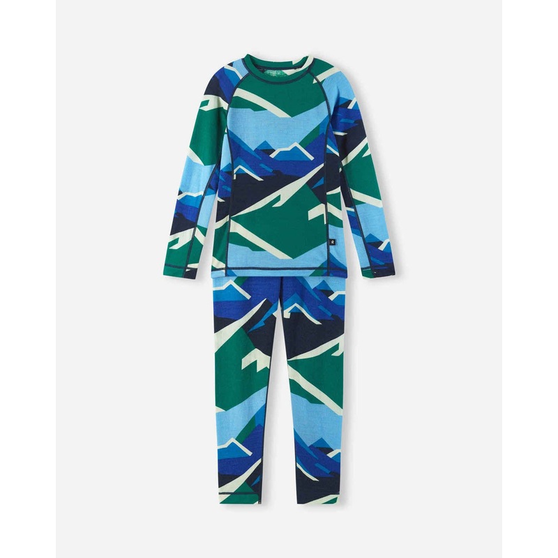 Kids’ Taitoa Wool Base Layer Set