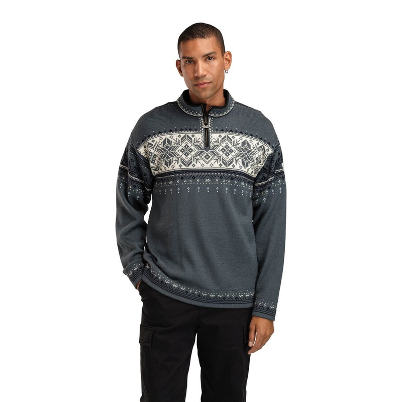 Men’s Blyfjell Sweater|Steel Offwhite Navy|M|L|XL