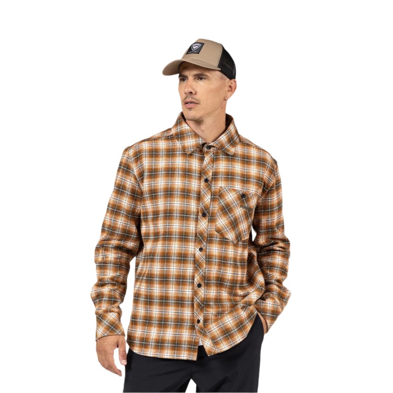 Men’s Ranch Plaid Shirt|831 – Fog|L|M|XL