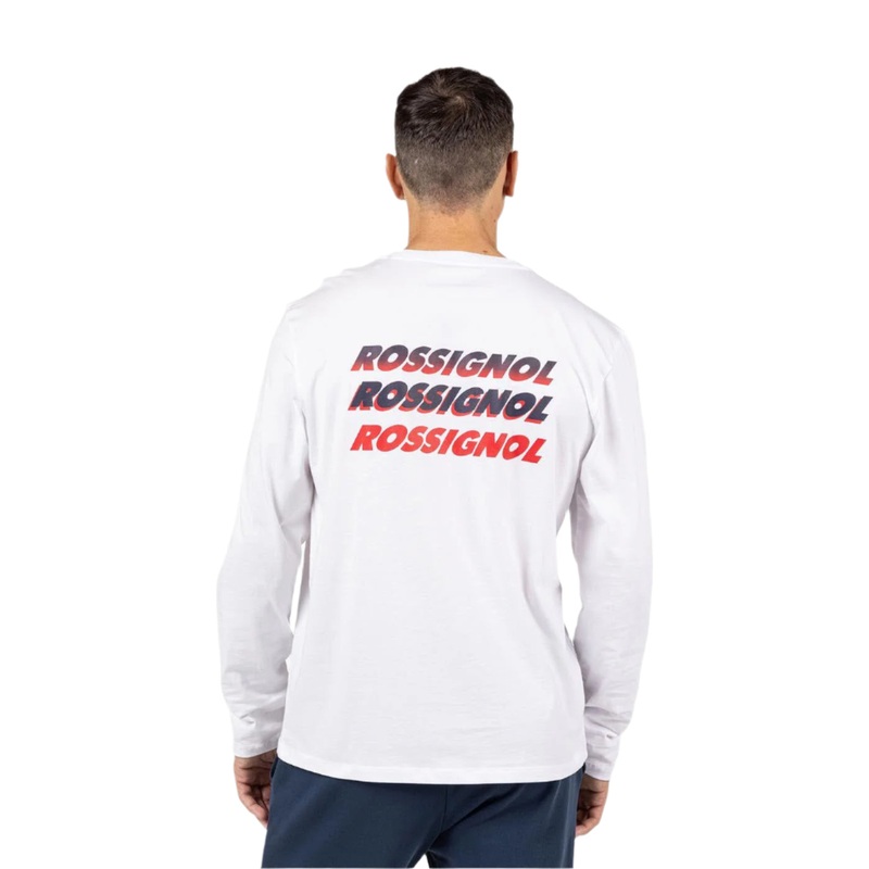 Men’s Long Sleeve Tee|White|Black|L|M|XL