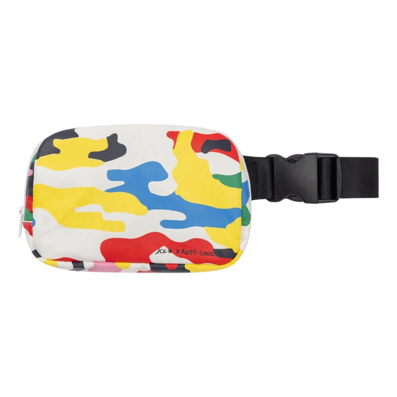 Women’s JCC Pocket Belt Bag|JCC Camo Print|Black
