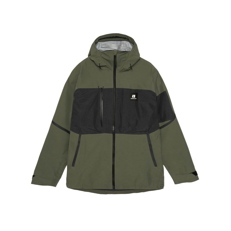 Men’s Grands 3L Jacket|Olive-Black|L|M|S|XL