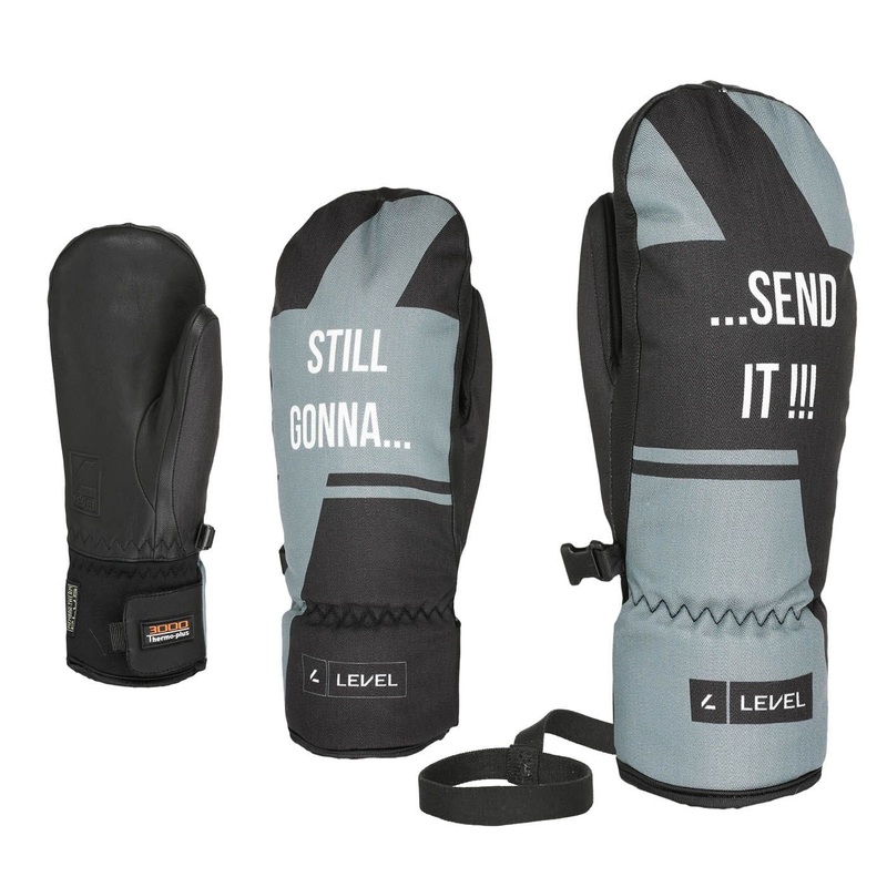 Junior Vertigo Mittens|Anthracite|Dark|4 Jr XXS|5 Jr S|6 Jr L|7 Jr XXL|8 Jr 4XL