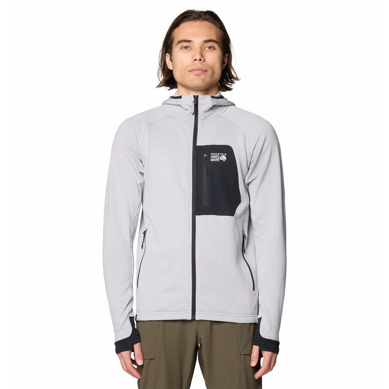 Men’s Polartec Power Grid Full Zip Hoody