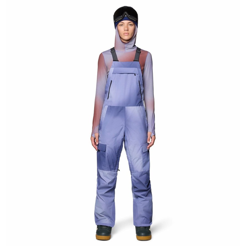 Women’s FireFall Bib|Lapis Dusk Ombre Print|XS|S|M