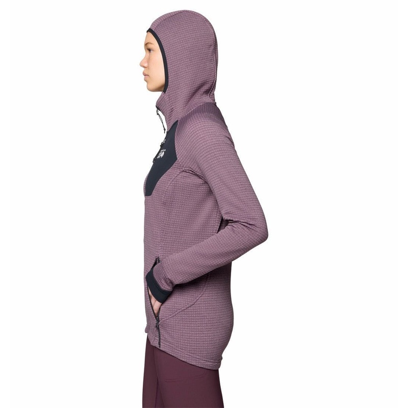 Women’s Polartec Power Grid Full Zip Hoody