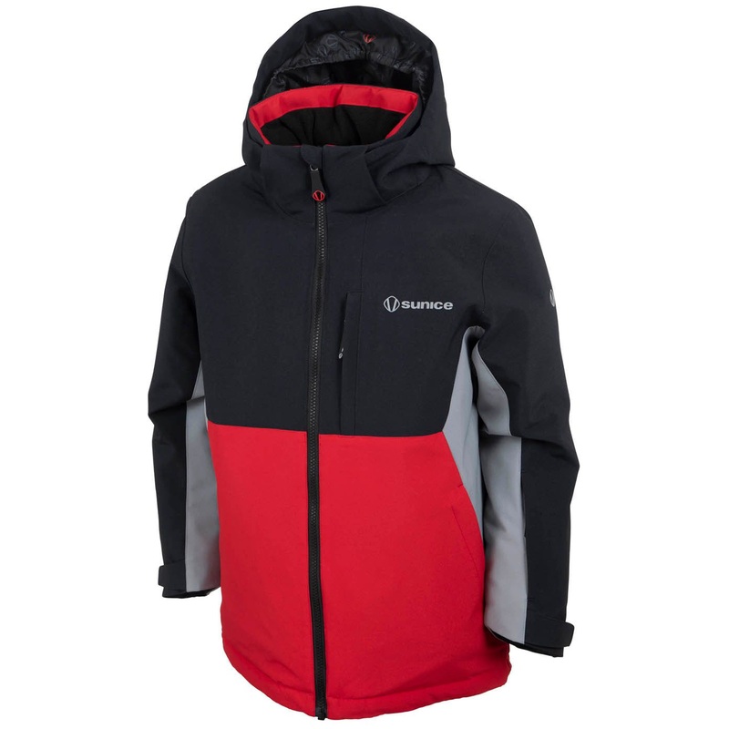 Boy’s Theo Ski Jacket|Merlot|Twilight Blue/Black|8|10|12|14|16
