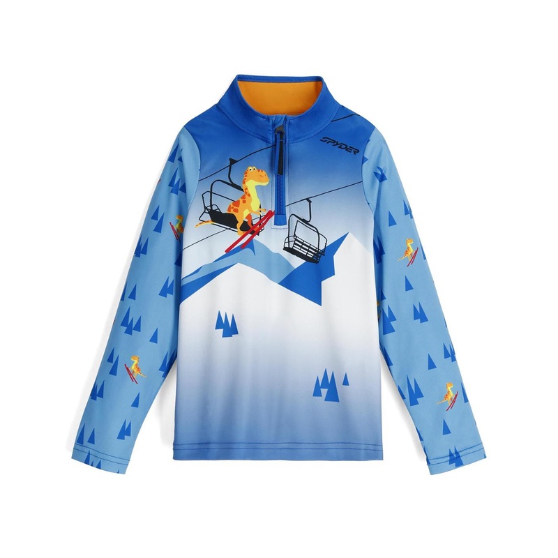 Boy’s International 1/2 Zip|Cobalt T-Rex|Cobalt Fries|2T|3T|4T|5|6|7