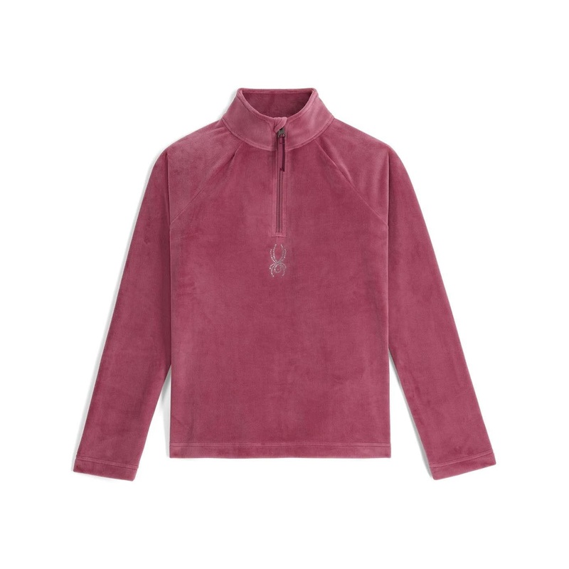 Girl’s Shimmer Bug 1/2 Zip|Acai|S|M|L