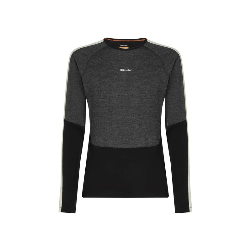 Men’s Merino 200 Oasis Crewe|Black/Jet Hthr/Undyed/Cb|Medium|Large|XLarge