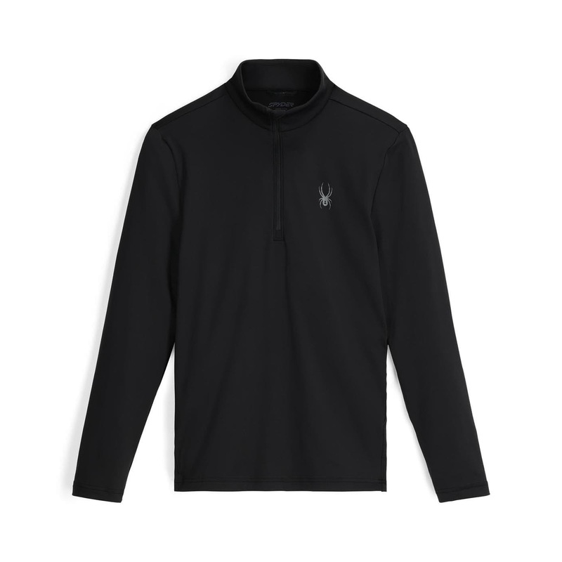 Men’s Prospect 1/2 Zip|Black|Flash Orange|M|L|XL|XXL|S