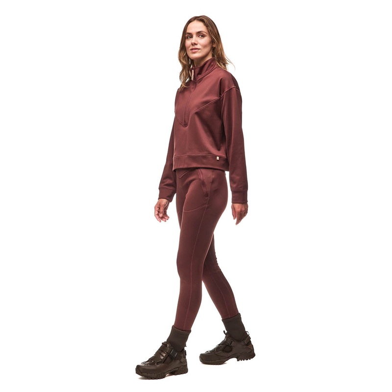 Women’s Teplo Leggings|Dark Bark|Black|XS|S|M|L