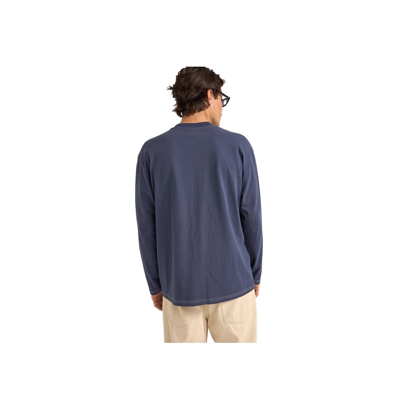 VINTAGE PANEL LS T-SHIRT|navy|M|L|XL|XXL