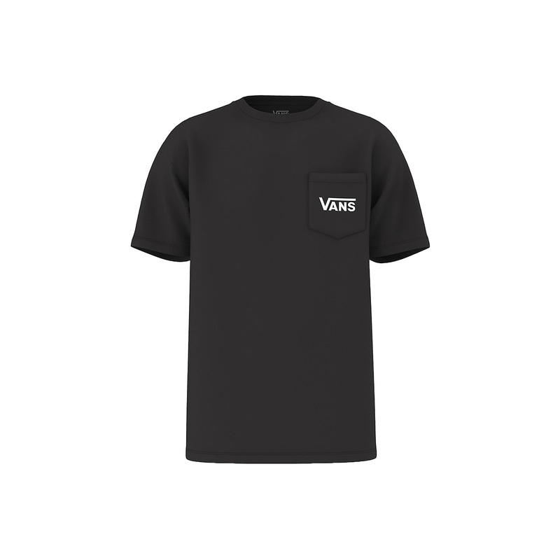 STYLE 76 BACK SS TEE|black/white|M|L|XL|XXL