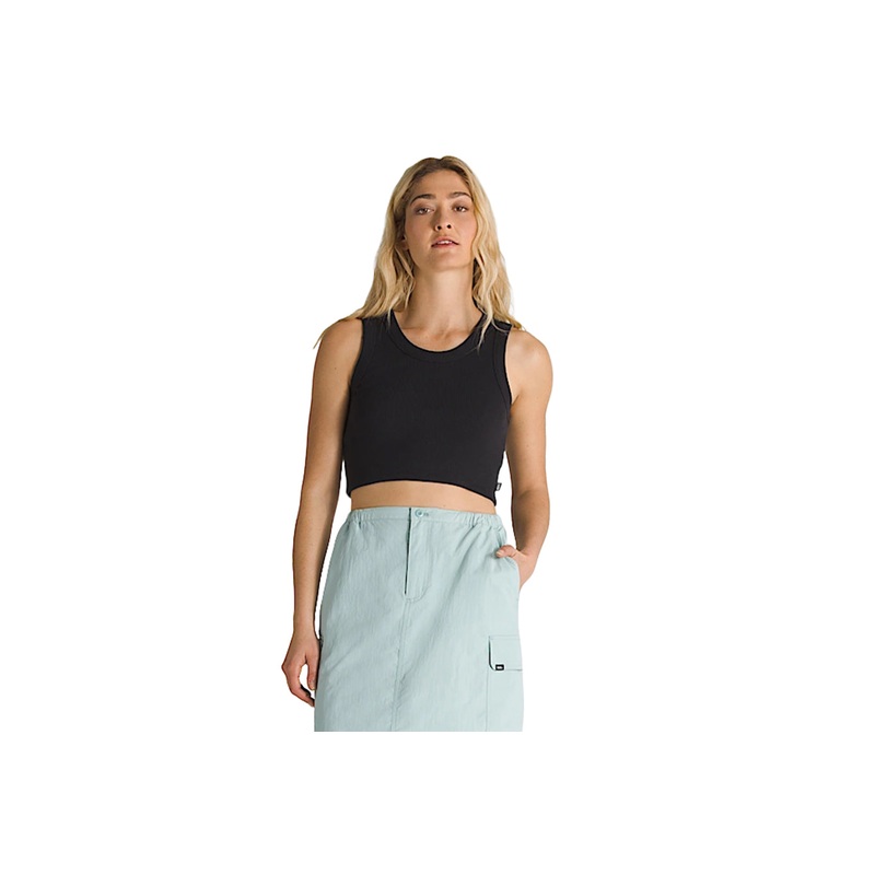 DREW RIB TANK|black|XS|S|M|L