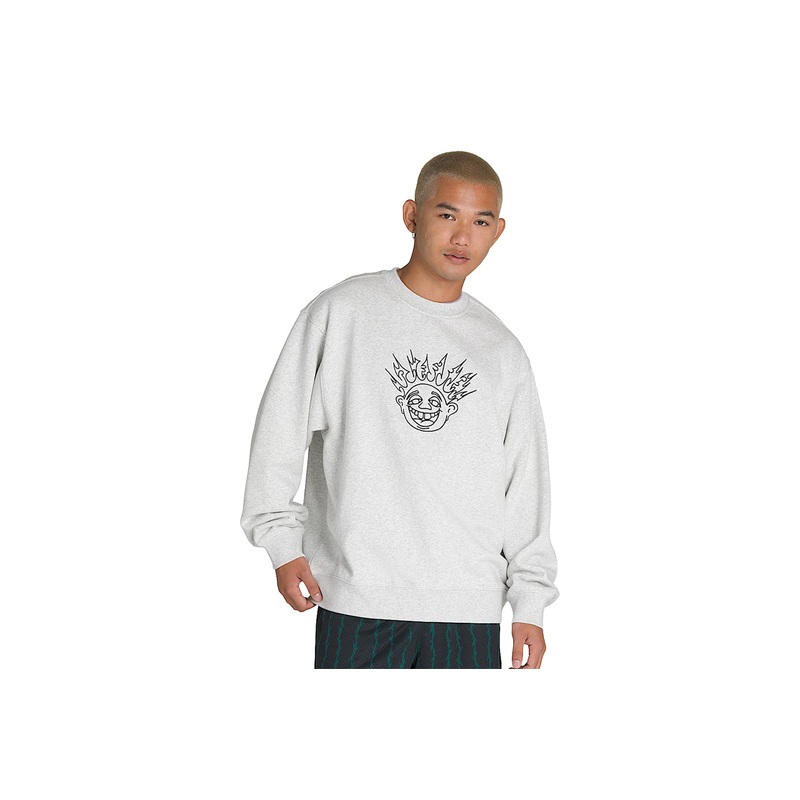 SKATE SMITE SPIKE CREW|ash heather|M|L|XL