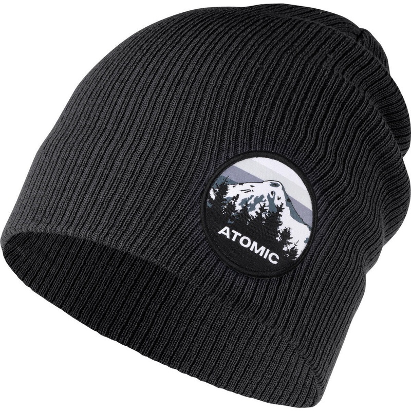 Atomic Alps Peak Beanie|Black|Grey|OSFA|OS