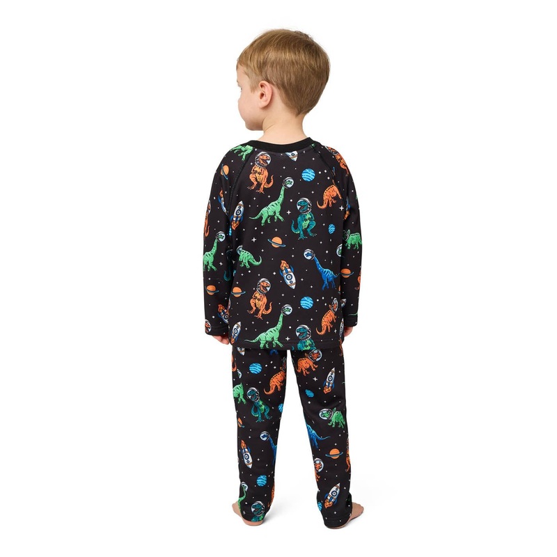 Kids’ B3 Velvet Fleece Set|Astro Dino|Pinky Funky Dino|Black|Blue Wild Mountain|S|M|L