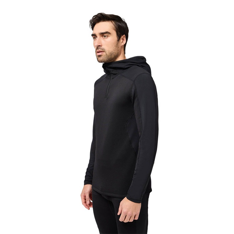 Men’s Redheat Pro Grid Hoodie|Black|M|L|XL|XXL