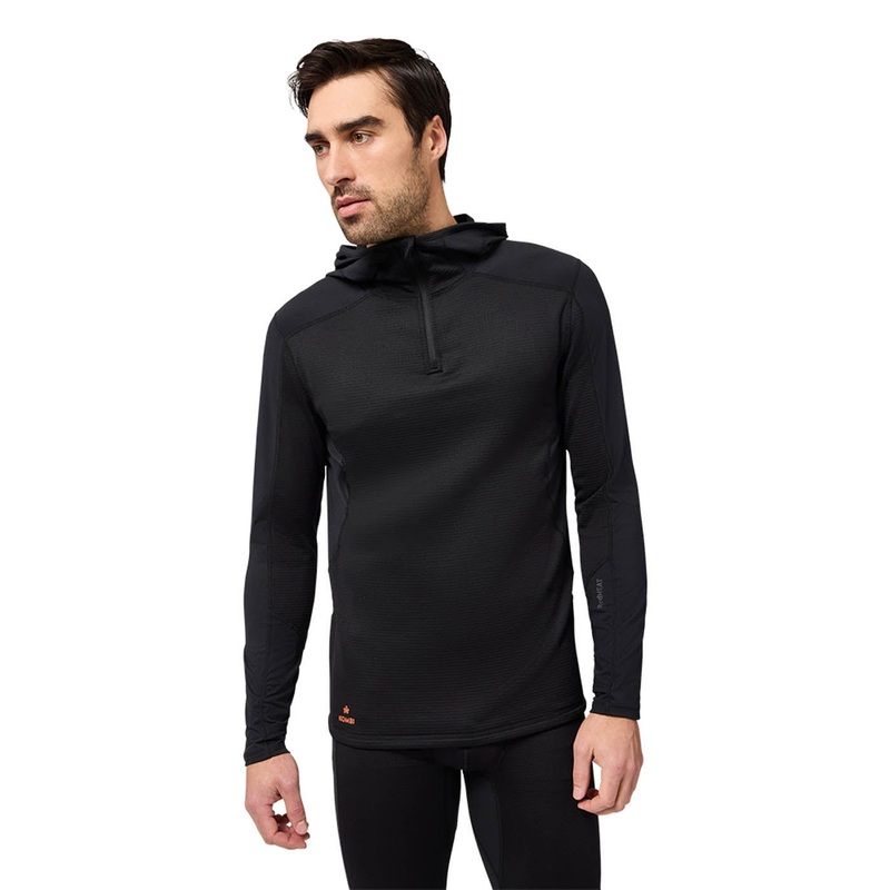 Men’s Redheat Pro Grid Hoodie|Black|M|L|XL|XXL