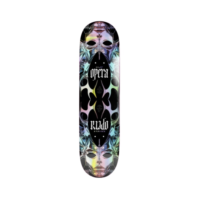 Tabla de skate Opera Clay Kreiner Chrome Ex7 – Silver | 8.25