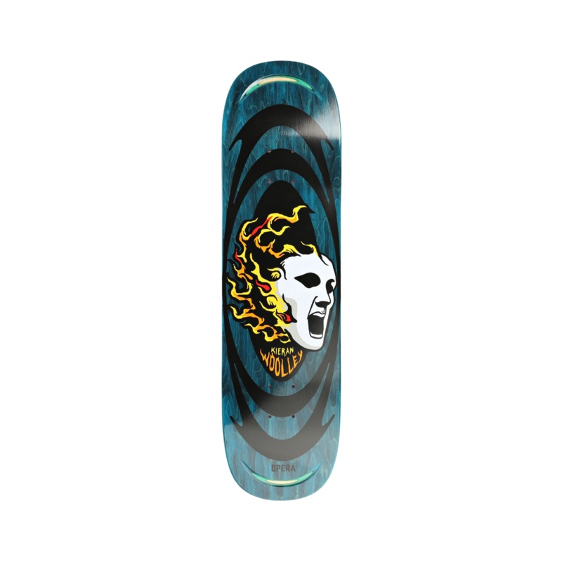 Tabla de skate Opera Kieran Woolley Screaming Mask Ex7 – Blue Bleed | 8.5