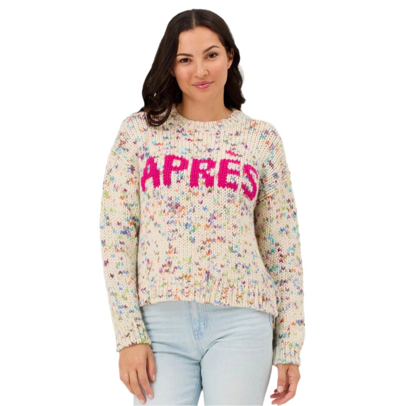 Women’s Confetti Pullover|Magenta|S|M|L