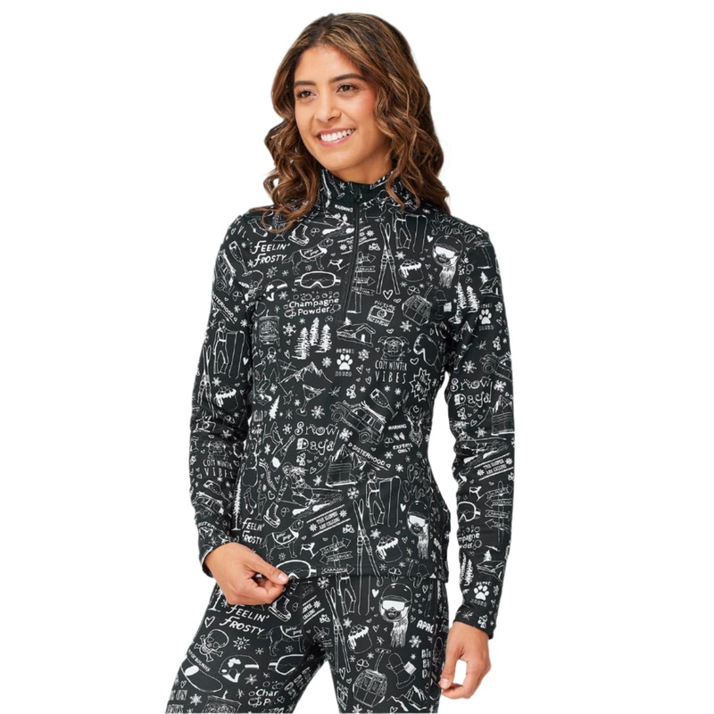 Women’s Graffiti Top|Black|White|XS|S|M|L|XL