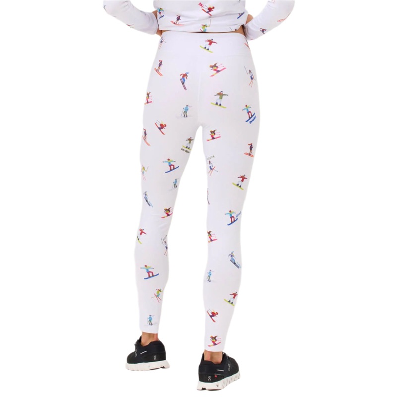 Women’s Multi Skiers Legging|White|XS|S|M|L