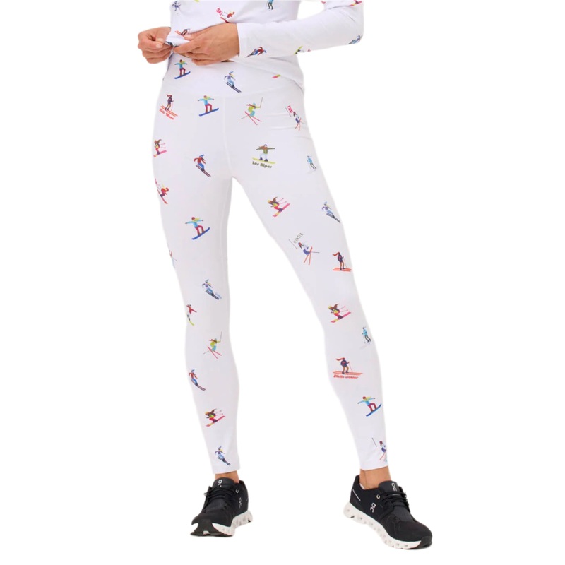 Women’s Multi Skiers Legging|White|XS|S|M|L