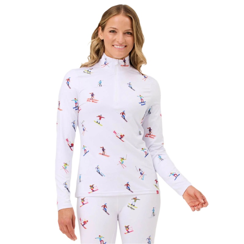 Women’s Multi Skiers Top|White|XS|S|M|L