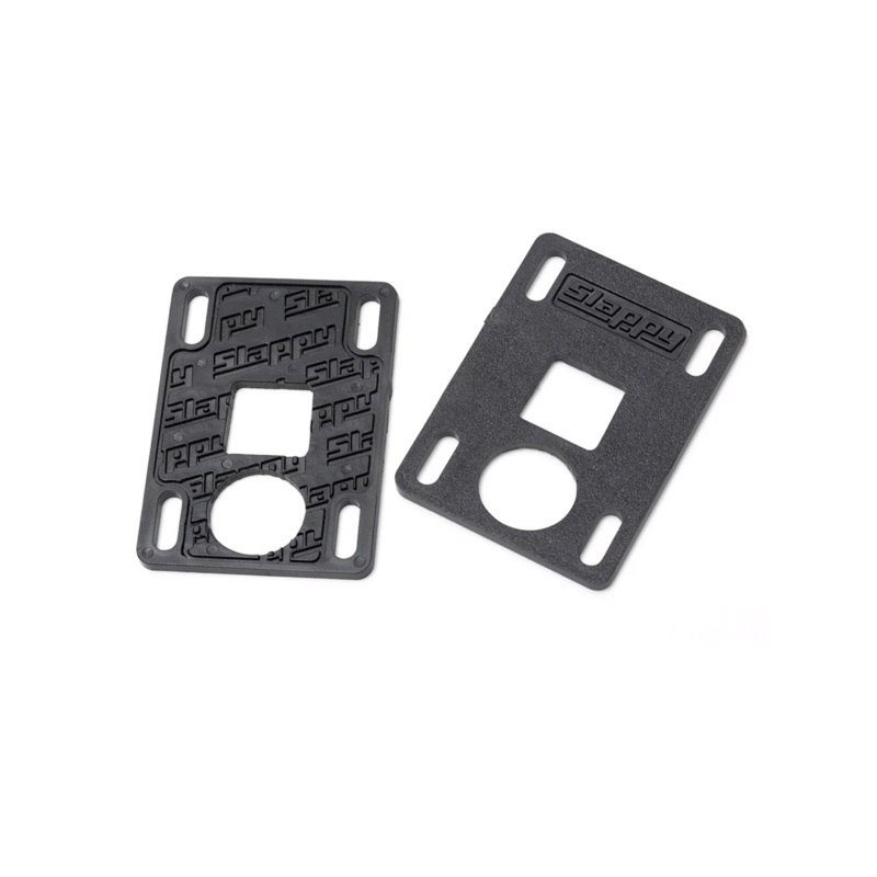 Alzas Skate Slappy Slab Riser Pads Black  – 4mm (Pack 2)