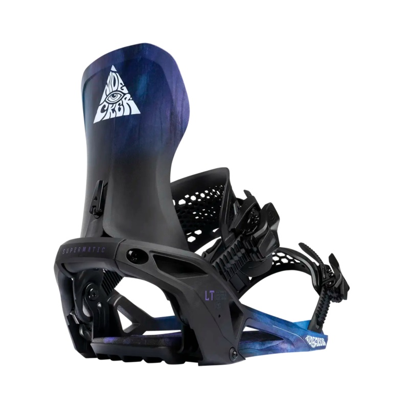 Fijaciones Snowboard Nidecker SuperMatic LT 2026 | Bio Black