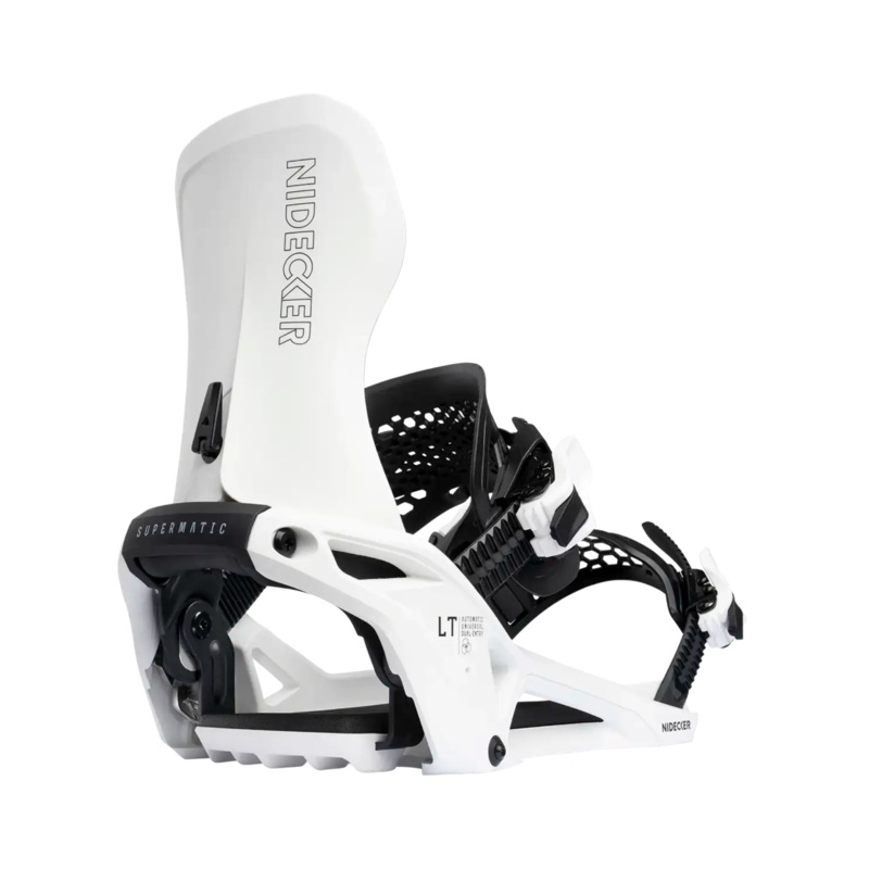Fijaciones Snowboard Nidecker SuperMatic LT 2026 | White