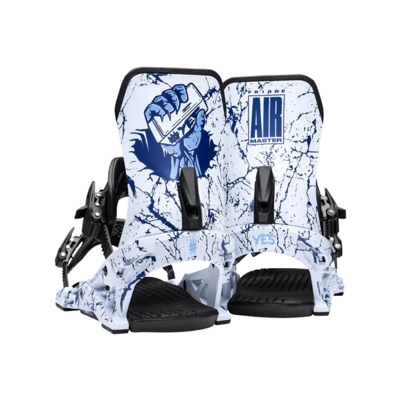 Fijaciones Snowboard Yes Airmaster Fridge 2026 | Fridge Splatter