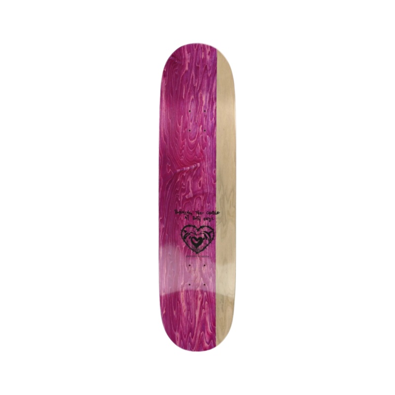 Tabla de skate Jacuzzi Unlimited Burnt Ends Ex7 – Red | 8.25