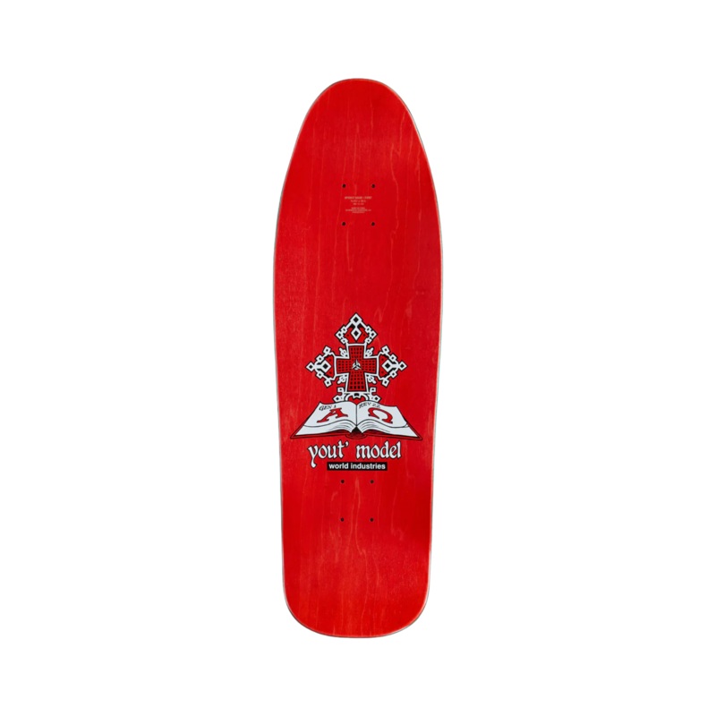 Tabla de skate World Industries Jeff Hartsl Yout Model – White | 9.38