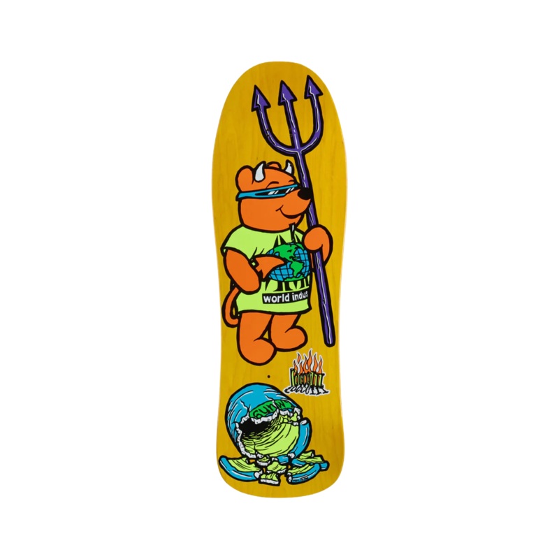 Tabla de skate World Industries Steve Rocco III – Yellow | 9.75