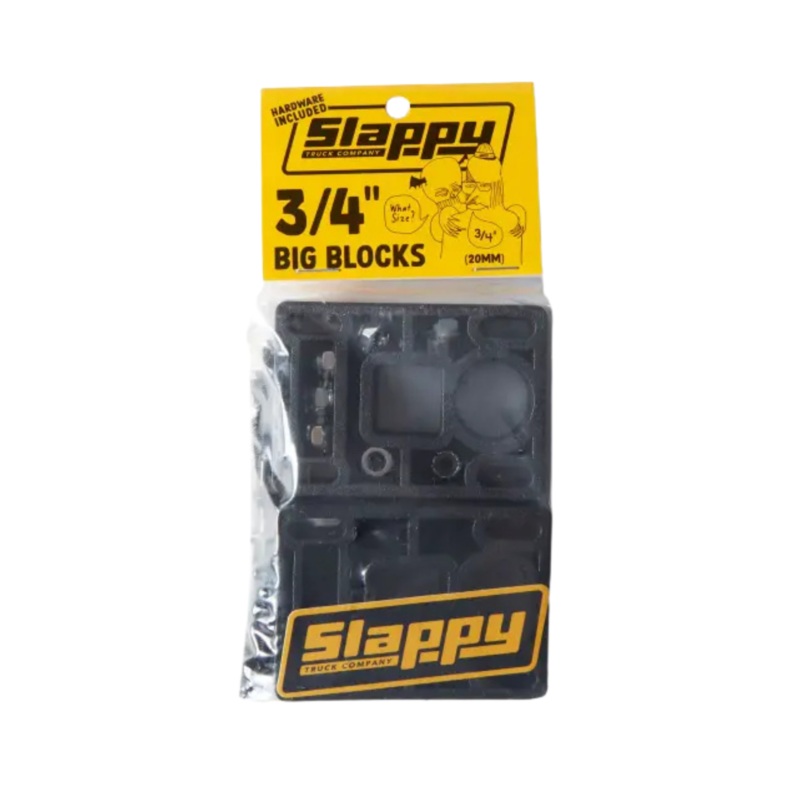Alzas Skate Slappy Big Blocks con tornillos  -3/4 (Pack 2)